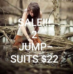 2 JUMPSUITS FOR ONE!